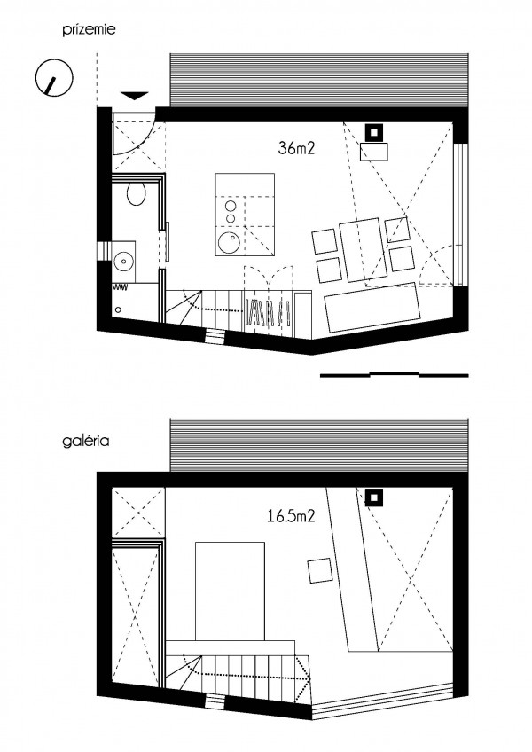 07 Stare Hory domceko atelier podorys